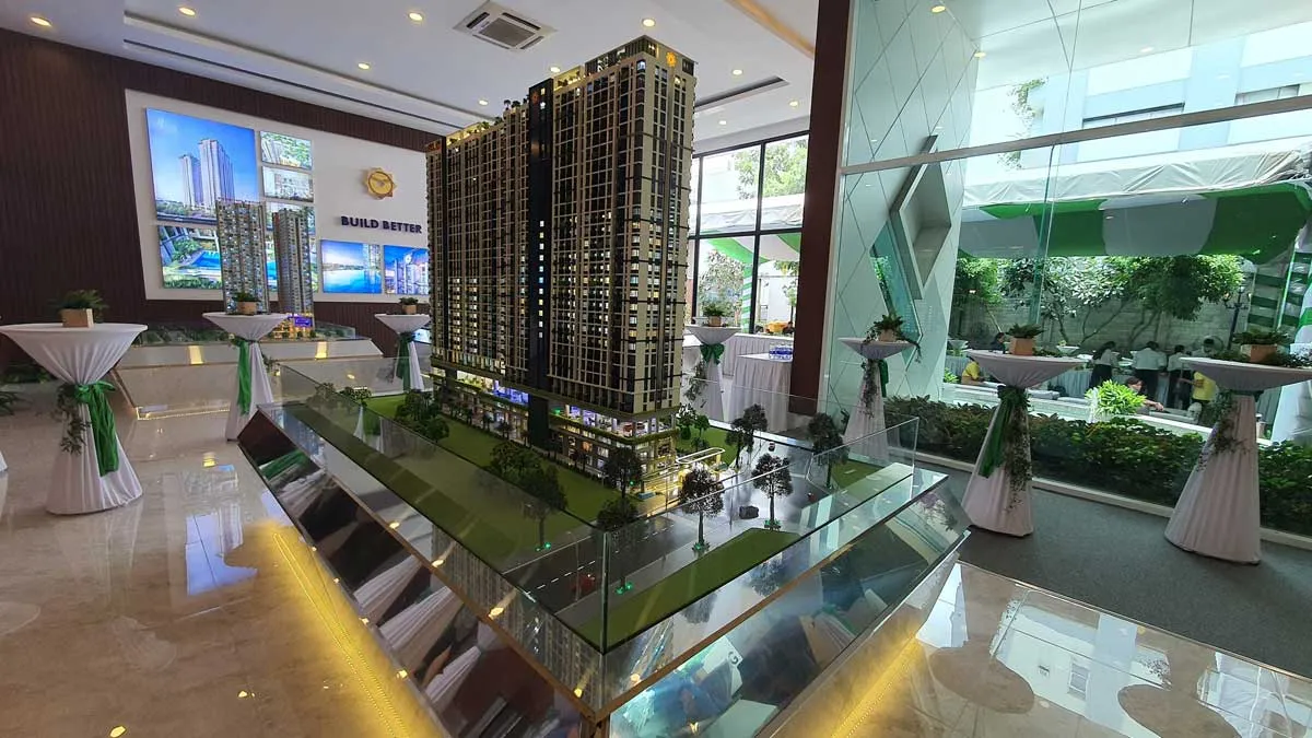 Phú Đông Sky One 6 Sa Bàn Dự án Căn hộ Phú Đông Sky One Dĩ An Bình Dương