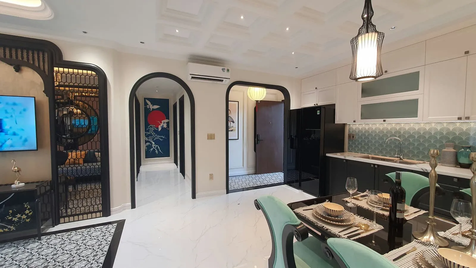 Phú Đông Sky One 9 Khu bếp Căn hộ Phú Đông Sky One Dĩ An Bình Dương