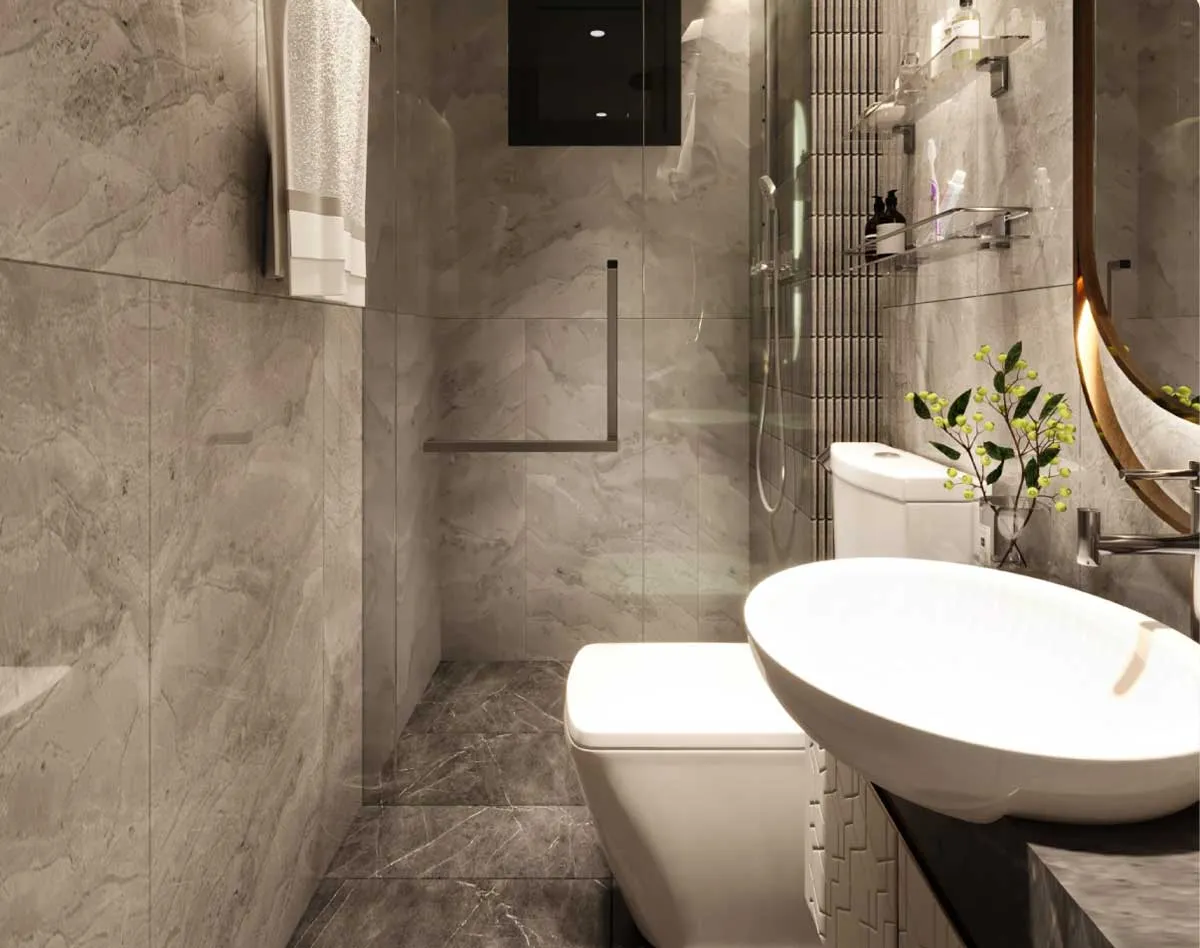 Phú Đông Sky One 11 Toilet Căn hộ Phú Đông Sky One Dĩ An Bình Dương