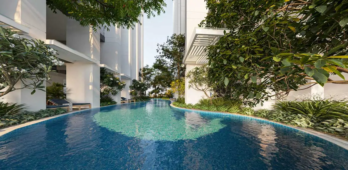 Đà Nẵng LandMark Tower 9 Hồ bơi Dự án Căn hộ Đà Nẵng LandMark Tower