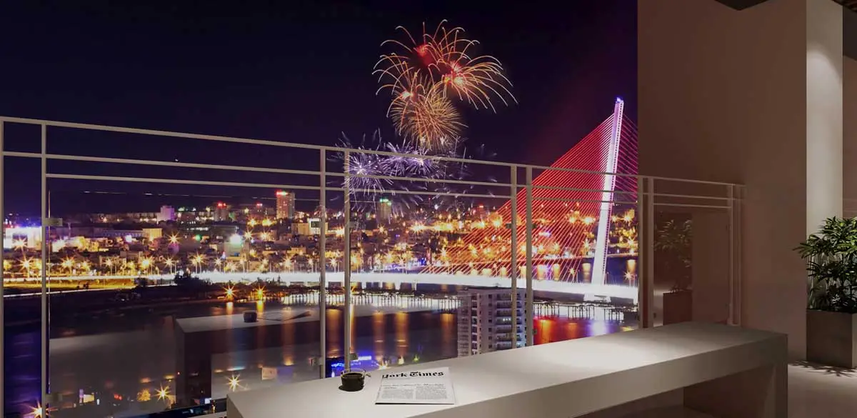 Đà Nẵng LandMark Tower 12 Vọng cảnh Dự án Căn hộ Đà Nẵng LandMark Tower
