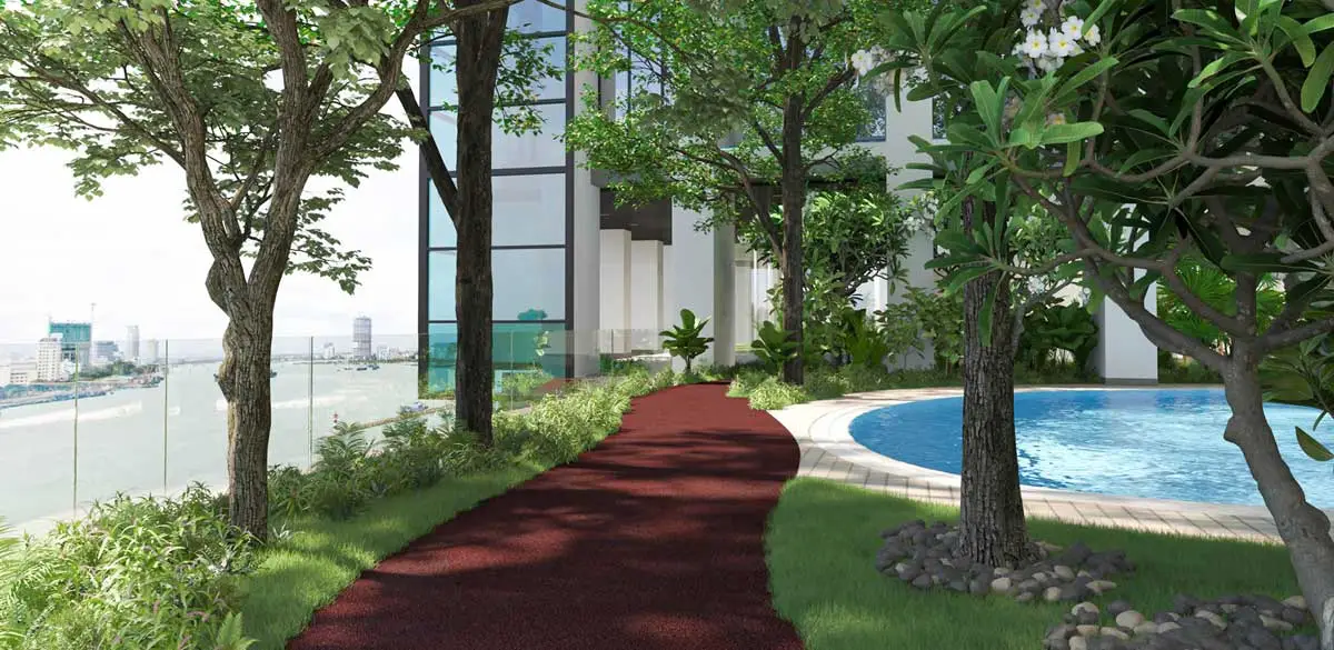 Đà Nẵng LandMark Tower 6 Đường chạy bộ Dự án Căn hộ Đà Nẵng LandMark Tower