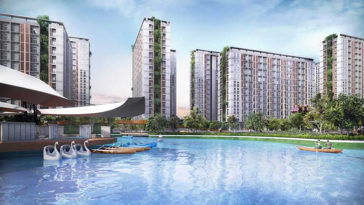 The Win City 5 Hồ bơi Dự án Căn hộ The Win City Đức Hòa Long An