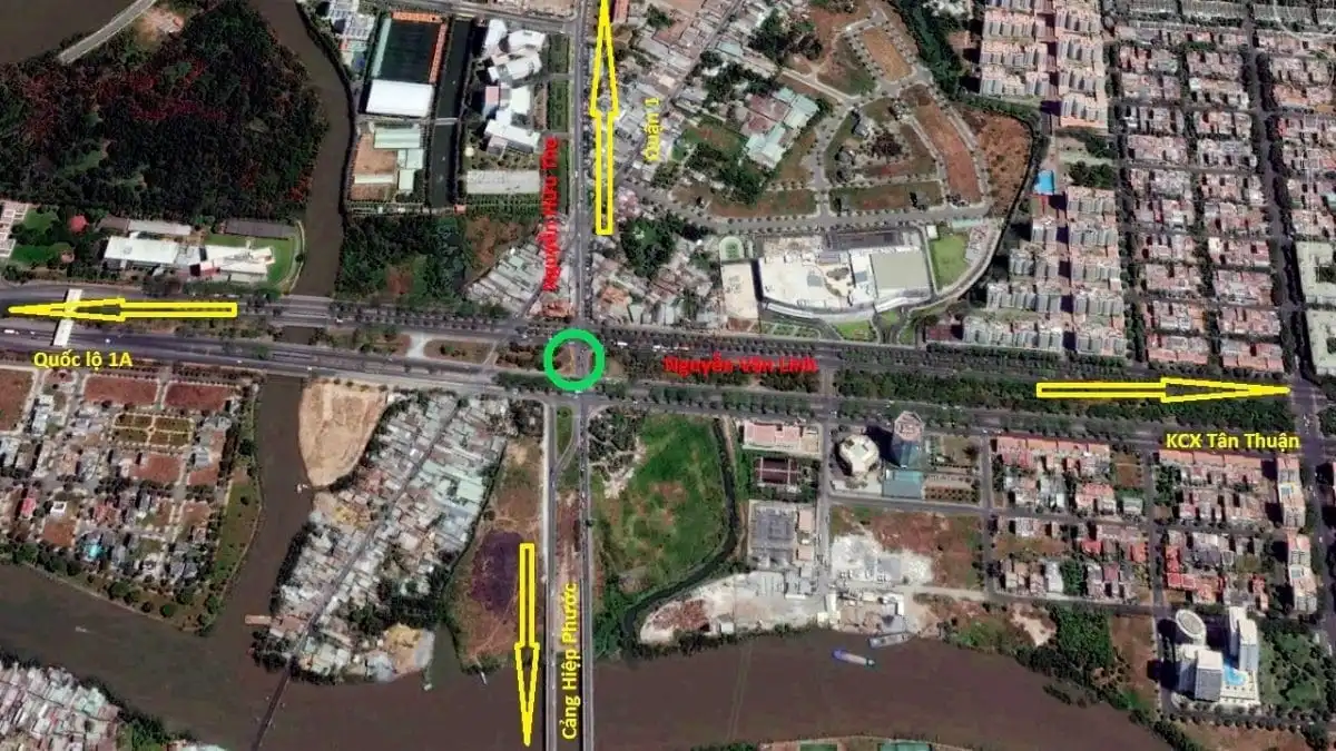 ORCHID PARK NHÀ BÈ 4 ham chui nguyen van linh va nguyen huu tho