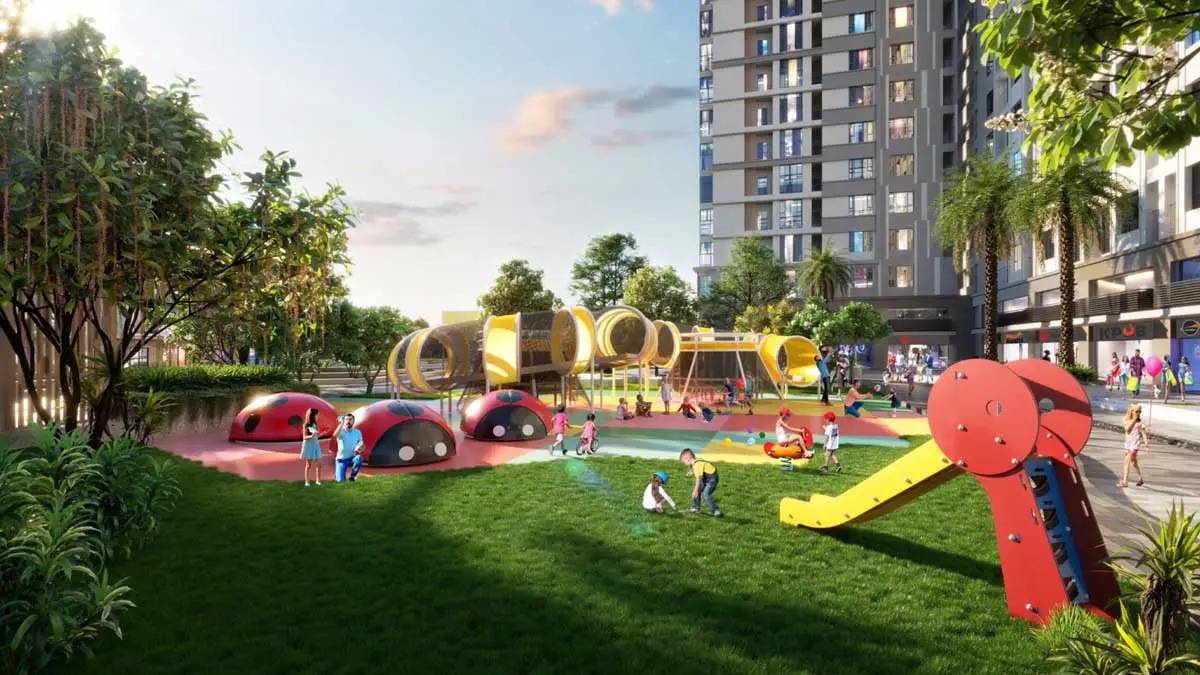 Cara River Park 6 Khu vui chơi trẻ em Dự án Căn hộ Cara River Park Cần Thơ