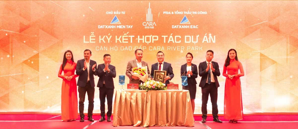 Lễ ký kết hợp tác Dự án Cara River Park Cần Thơ