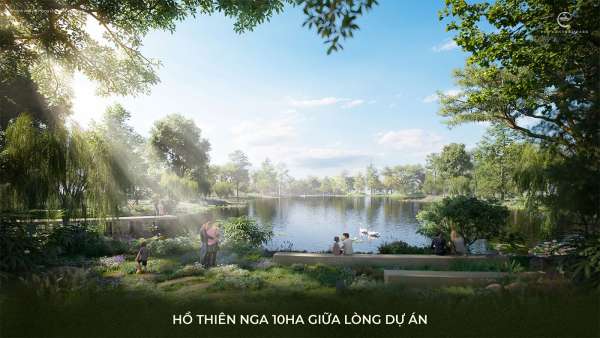 Ho thien nga 10ha giua long du an Eco Central Park - Eco Central Park