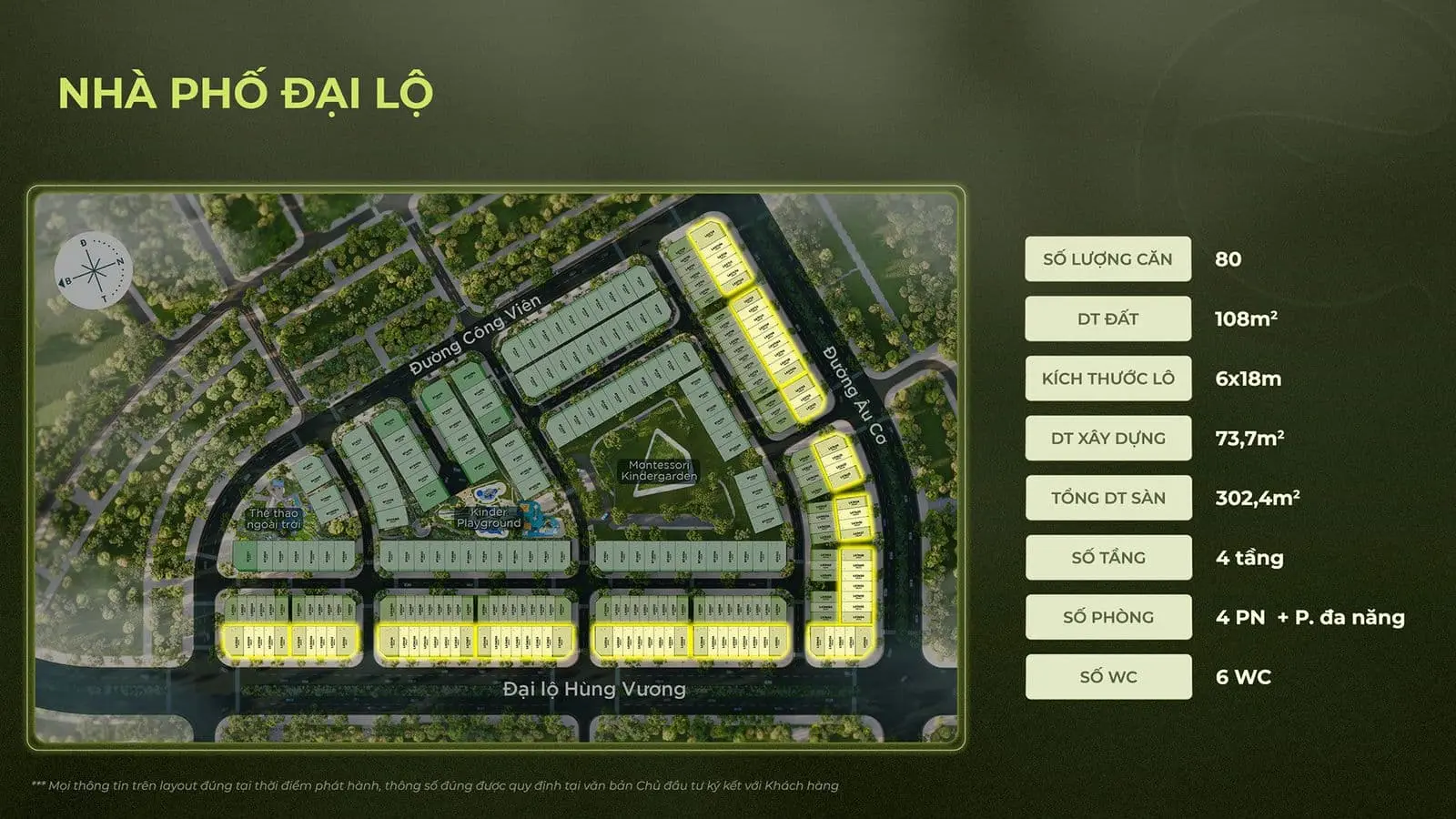 Eco Central Park 6 Nhà phố đại lộ Eco Central Park