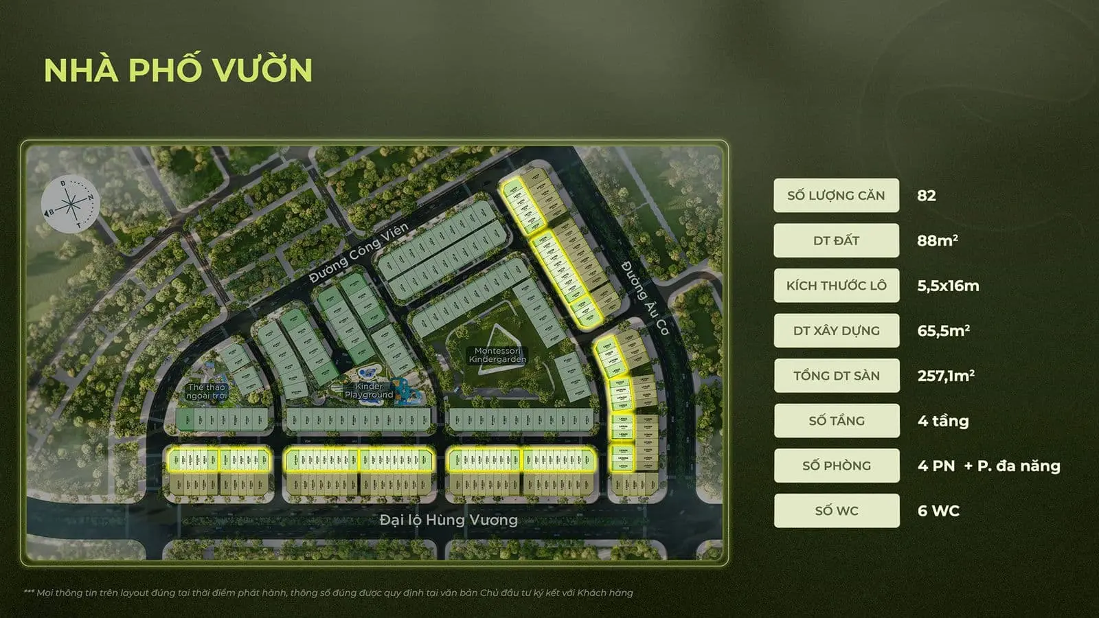 Eco Central Park 5 Nhà phố Vườn Eco Central Park