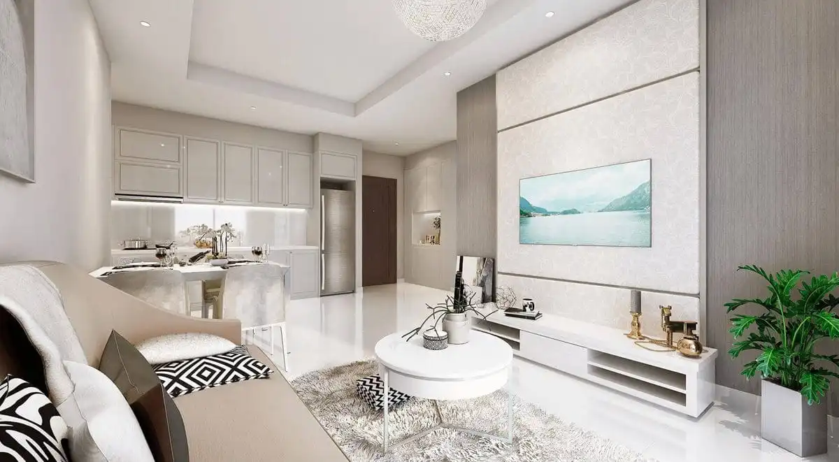 Stown Tham Lương Quận 12 phong khach can ho stown tham luong - Stown Tham Lương Quận 12