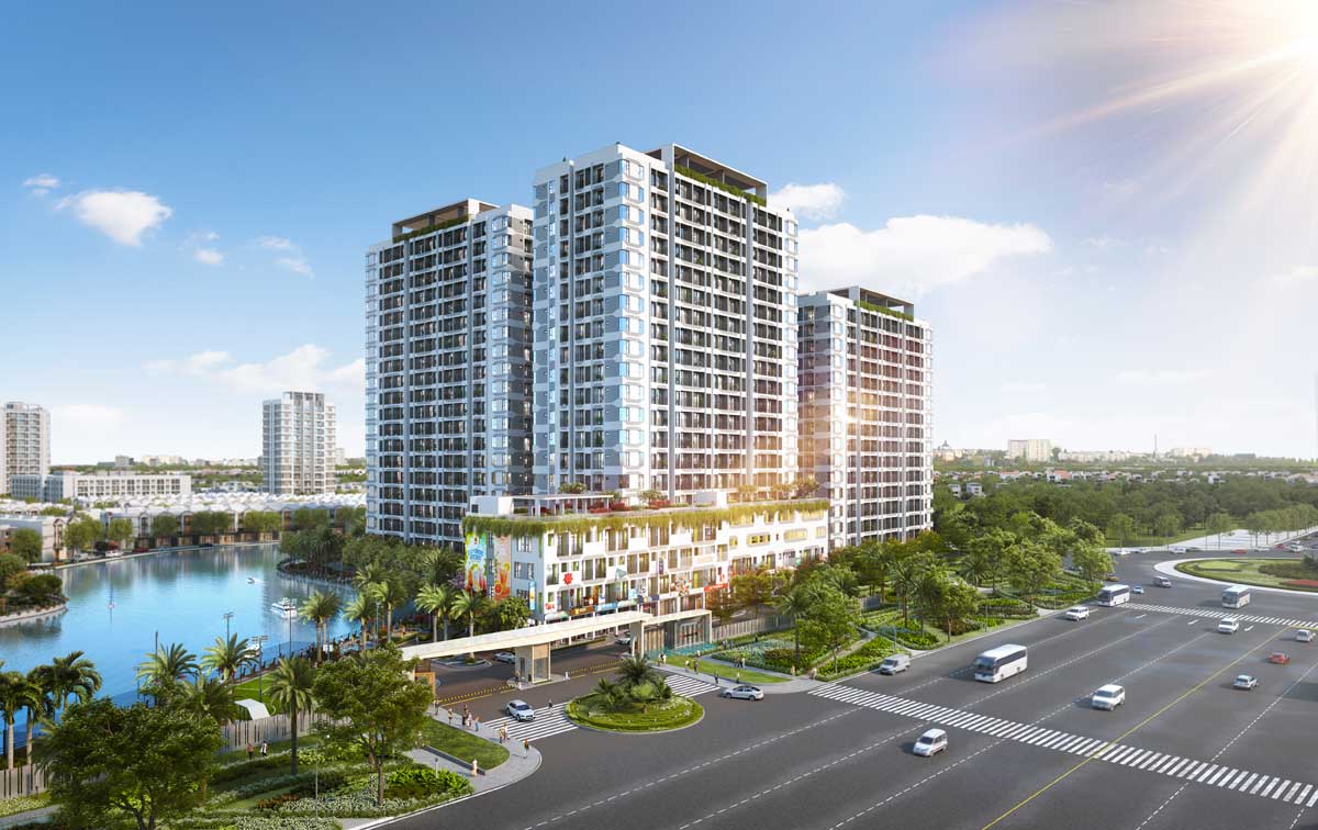 Phối cảnh Khu căn hộ MT Eastmark City Thủ Đức