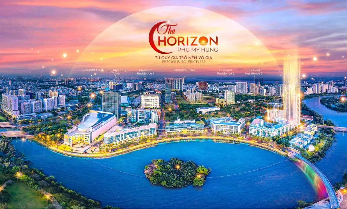 The Horizon Phú Mỹ Hưng 2 Toàn cảnh Dự án Căn hộ The Horizon Phú Mỹ Hưng