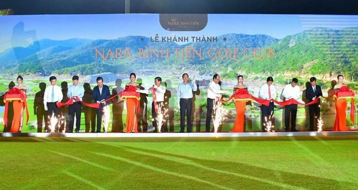 Khánh thành Nara Bình Tiên Golf Club 80ha tại Ninh Thuận