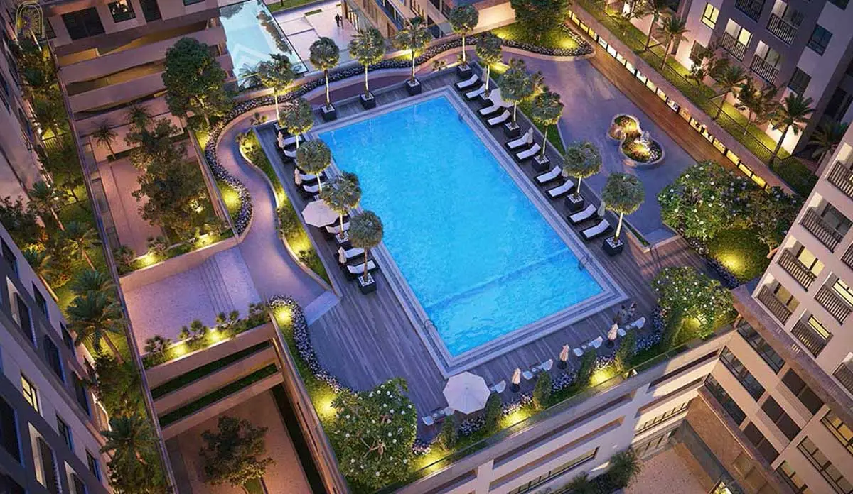 Moonlight Garden 6 Hồ bơi Dự án Moonlight Garden Thủ Đức