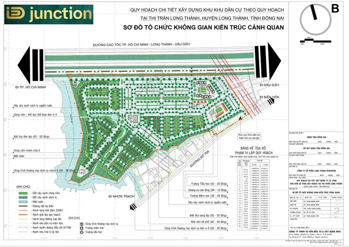 ID JUNCTION LONG THÀNH 16 Mặt bằng ID Junction Long Thành
