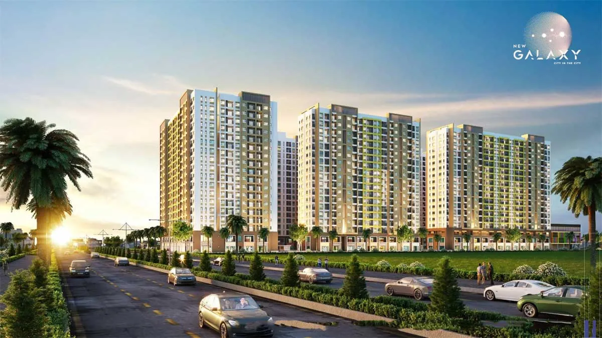 NEW GALAXY DĨ AN BÌNH DƯƠNG 2 Toàn cảnh Dự án Căn hộ New Galaxy Dĩ An Bình Dương