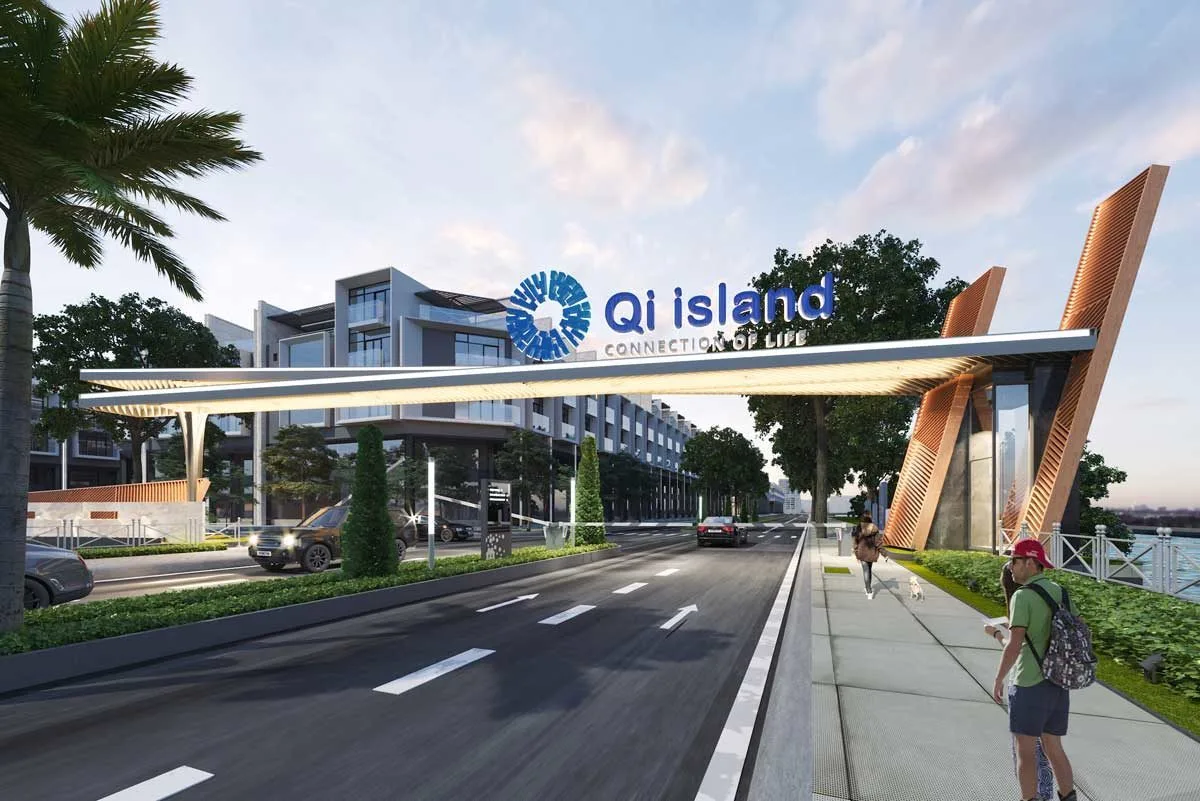 QI ISLAND NGÔ CHÍ QUỐC BÌNH DƯƠNG 2 Cổng Dự án Qi Island Ngô Chí Quốc Bình Dương