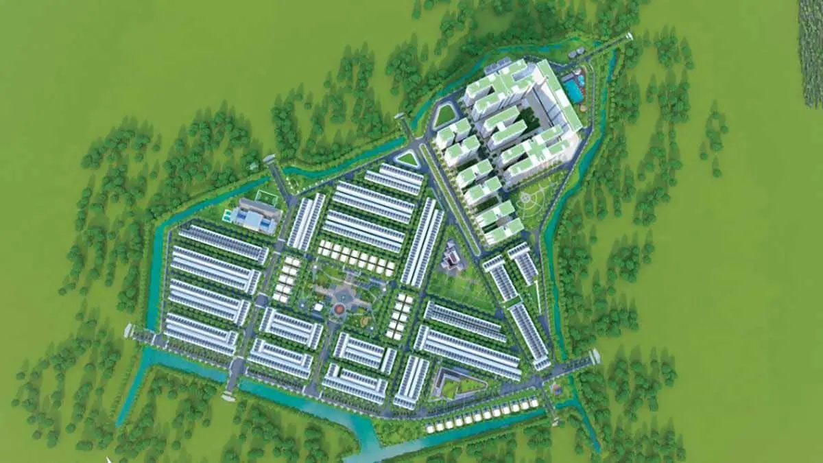 QI ISLAND NGÔ CHÍ QUỐC BÌNH DƯƠNG 12 Mặt bằng tổng thể Dự án Qi Island Ngô Chí Quốc Bình Dương