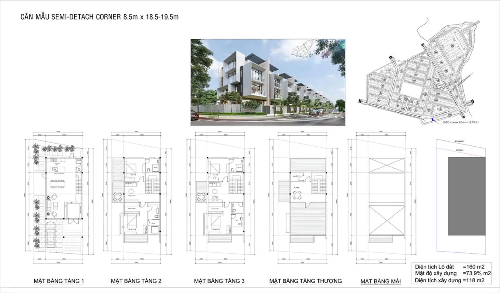 QI ISLAND NGÔ CHÍ QUỐC BÌNH DƯƠNG 19 Thiết kế Biệt thự Dự án Qi Island Bình Dương