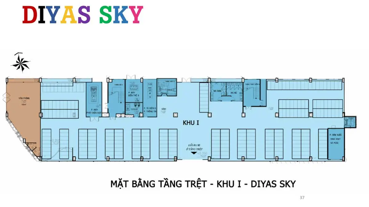 Diyas Sky Mat bang tang tret khu 1 Diyas Sky - Diyas Sky