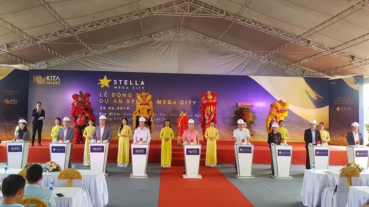 Lễ động thổ Khu đô thị Stella Mega City Cần Thơ Lễ động thổ Khu đô thị Stella Mega City Cần Thơ