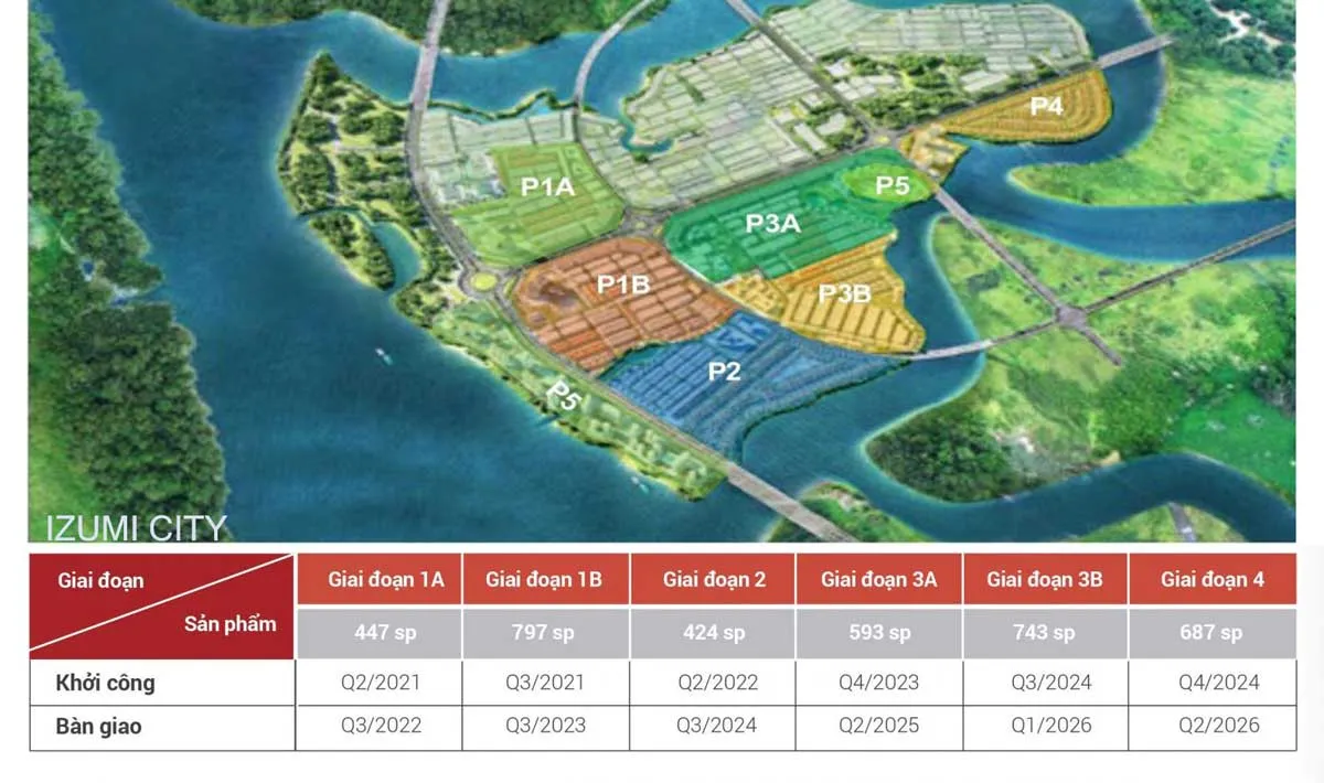 Izumi City 10 Mặt bằng Dự án Izumi City Biên Hòa Đồng Nai