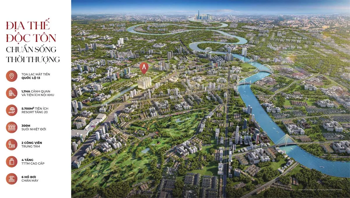 Astral City Bình Dương 5 Tổng thể Dự án Astral City View Sky Bình Dương