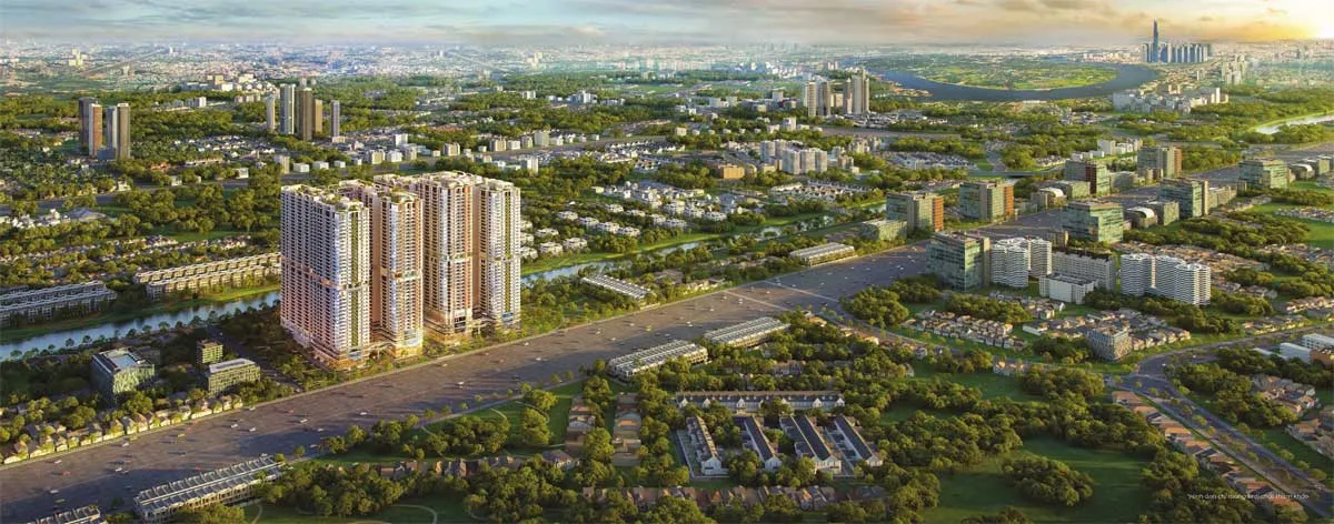 Astral City Bình Dương 3 Phối cảnh Dự án Astral City Quốc lộ 13 Thuận An Bình Dương