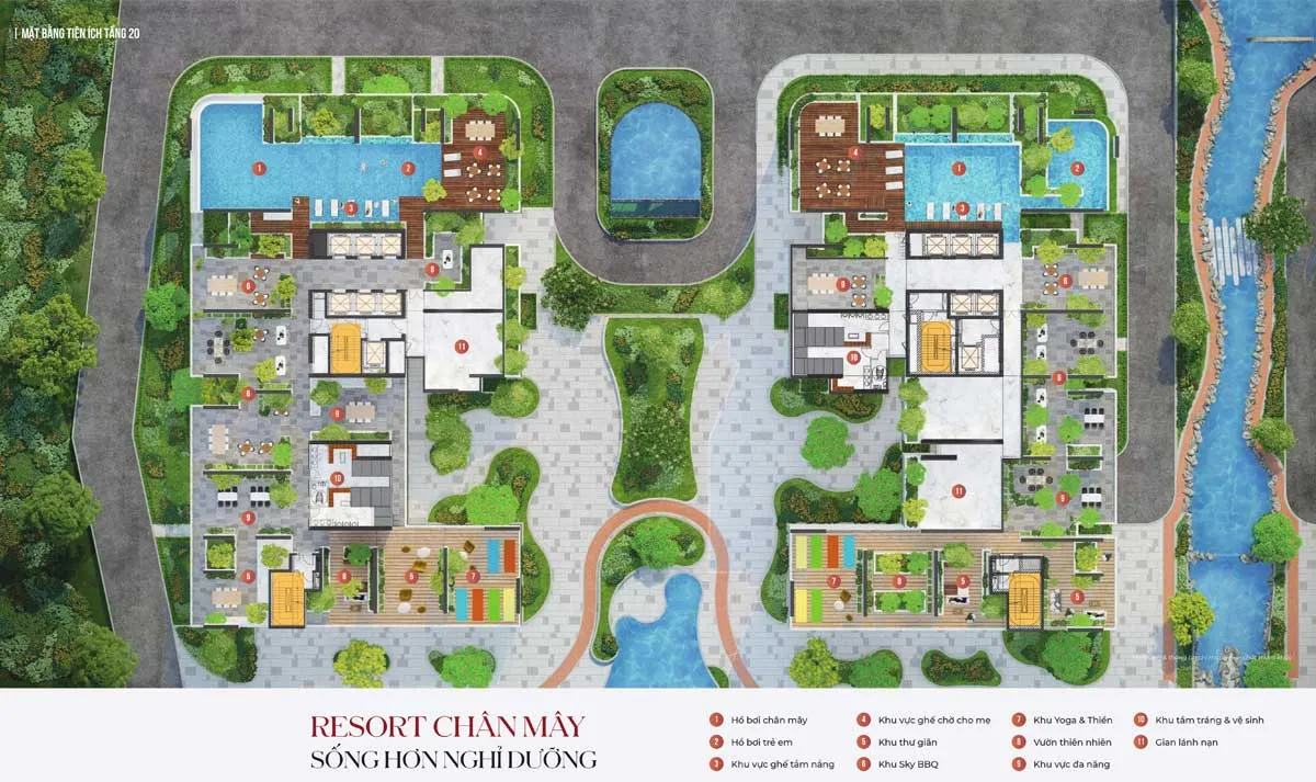 Astral City Bình Dương 13 Tiện ích tầng 20 Dự án Căn hộ Astral City Bình Dương
