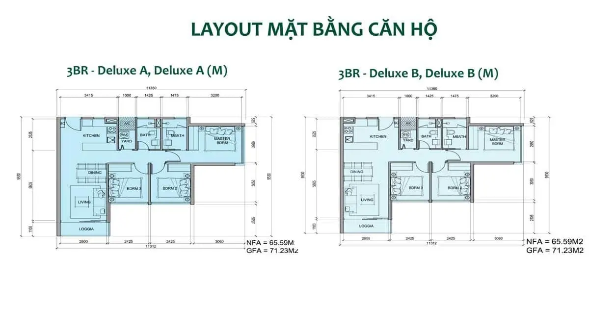 METRO STAR 10 Thiết kế Căn hộ Dự án Metro Star Quận 9