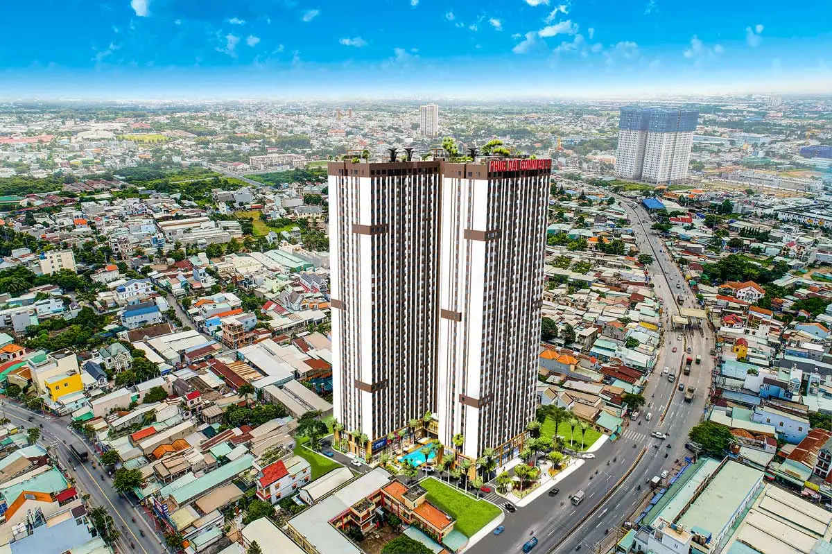 Phúc Đạt Connect 2 3 Phối cảnh Dự án Căn hộ Phúc Đạt Connect 2 Dĩ An