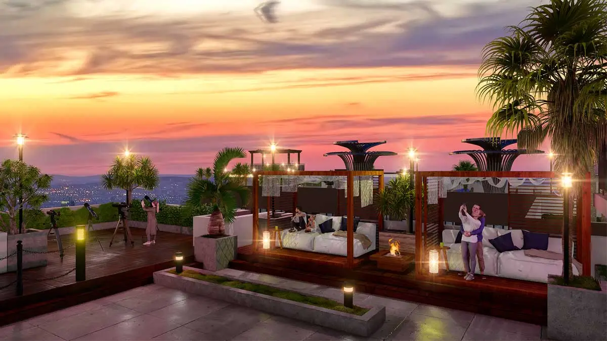 Phúc Đạt Connect 2 18 Tiện ích tầng thượng Dự án Căn hộ Phúc Đạt Connect 2