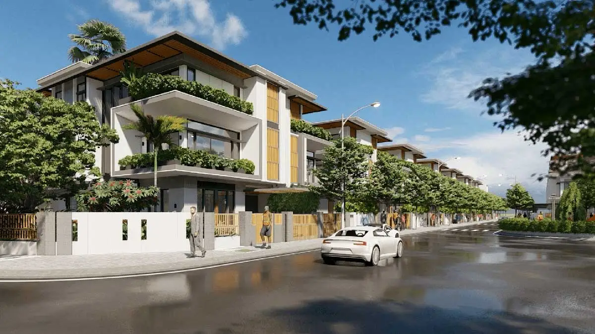 STC Long Thành 5 Phối cảnh Nhà phố Vườn STC Long Thành