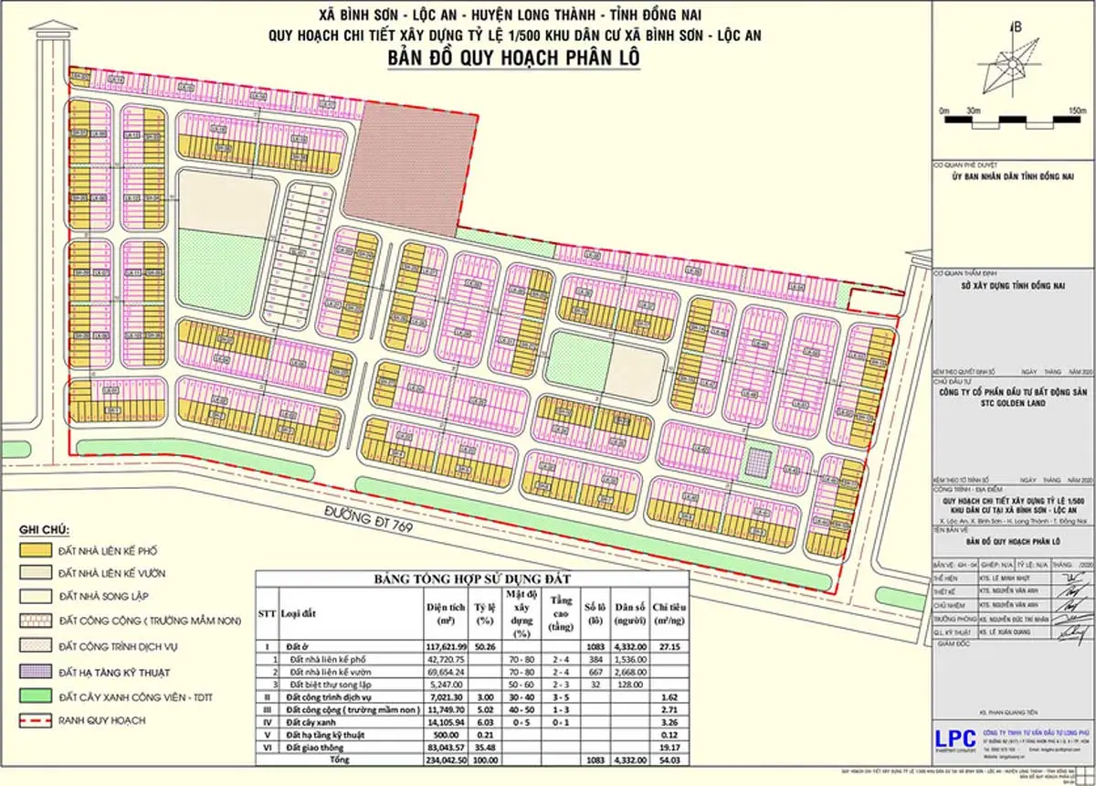 STC Long Thành 4 Mặt bằng Dự án STC Long Thành Đồng Nai