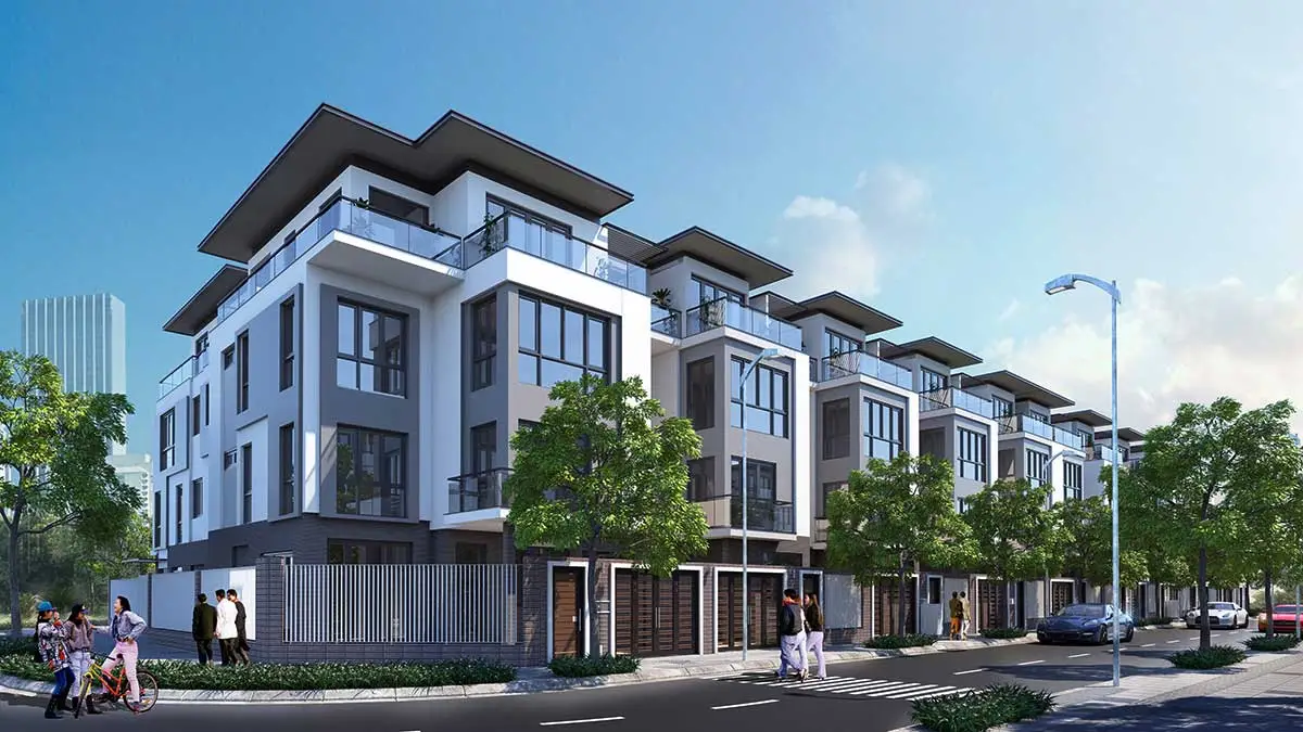 STC Long Thành 8 Phối cảnh Shophouse STC Long Thành