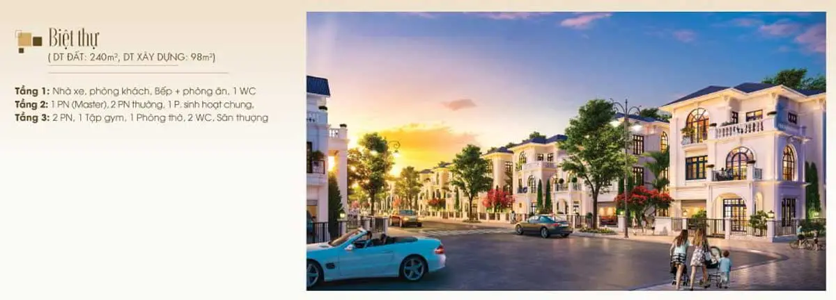 STC Long Thành mat bang thiet ke biet thu stc long thanh - STC Long Thành