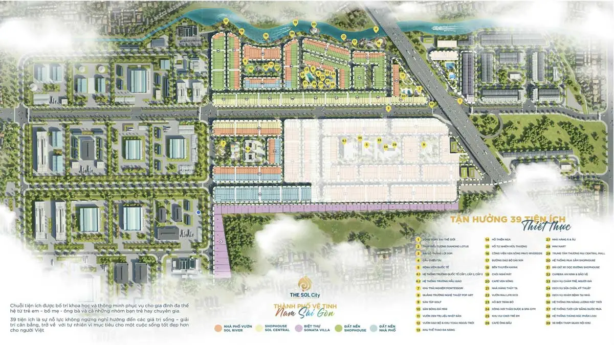The Sol City 8 Hệ thống Tiện ích 5sao tại The Sol City