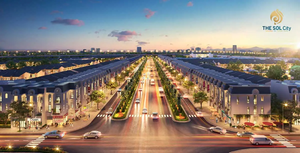 The Sol City 10 Đại lộ Thắng Lợi 60m tại The Sol City