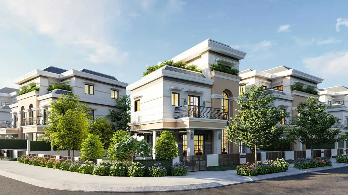 The Sol City 22 Biệt thự The Sol City Nam Sài Gòn – Phong cách Scandinavian