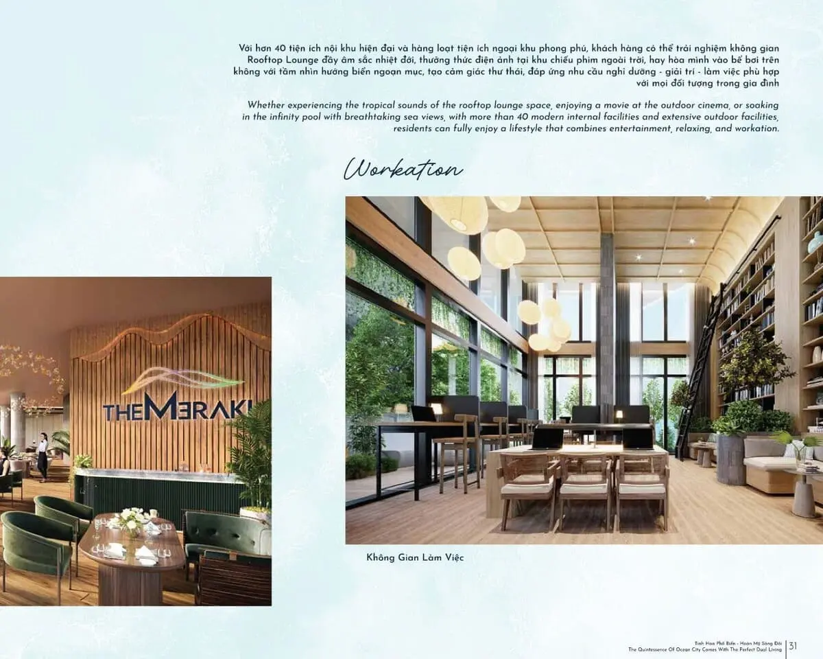 The Meraki Vũng Tàu 15 Sảnh chờ cao cấp 5 sao tại The Meraki