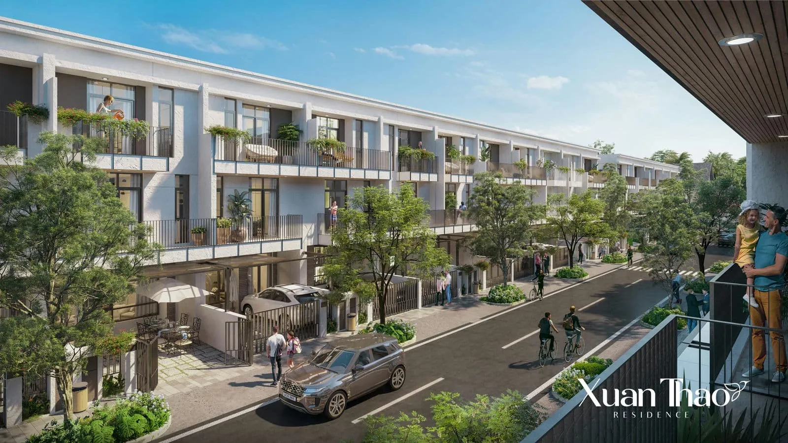 The Larita 14 Nhà phố liên kế Dự án The Larita Bến Lức Long An