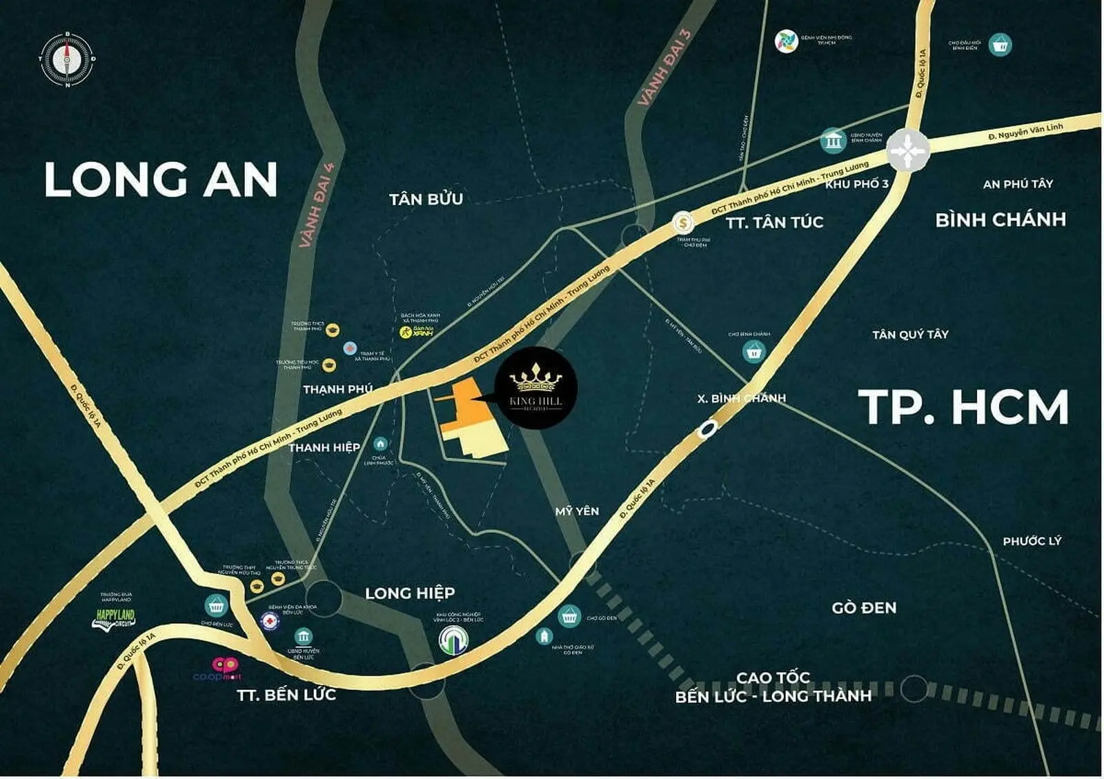 King Hill Residences 2 Vị trí Dự án King Hill Residences