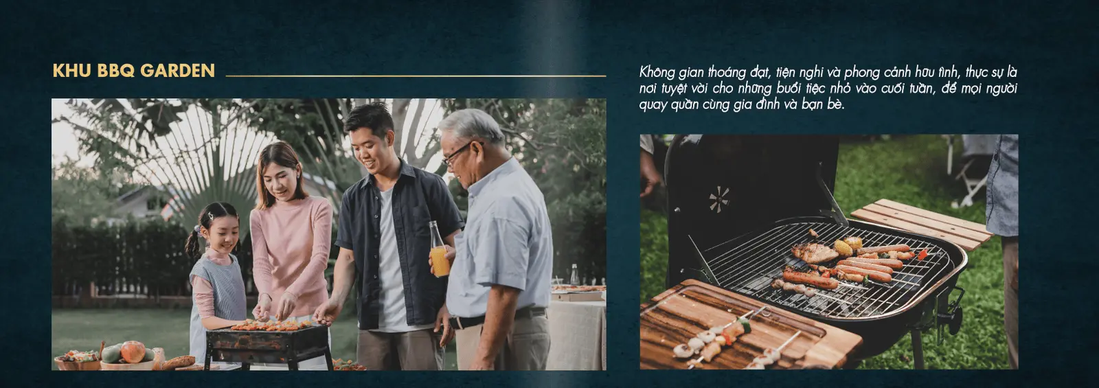 King Hill Residences 7 Khu BBQ Garden Dự án King Hill Residences