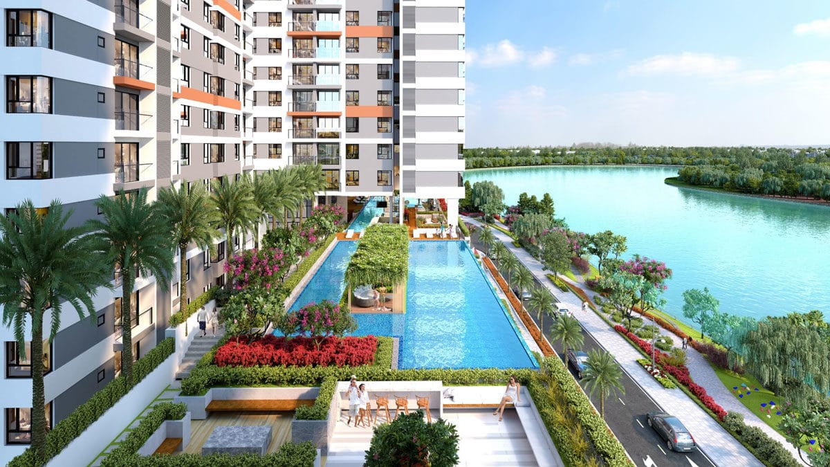 Căn hộ Hồ bơi View Sông D’Lusso Emerald Quận 2