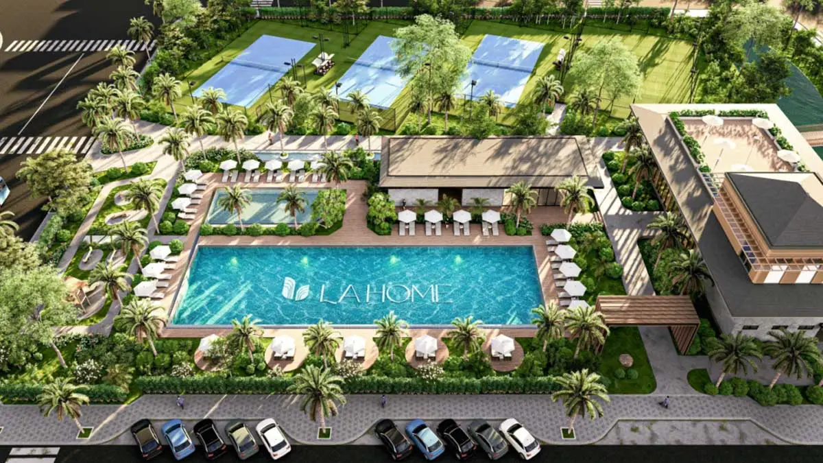 La Home Long An 31 Phoi canh trung tam the duc the thao tai du an LA Home