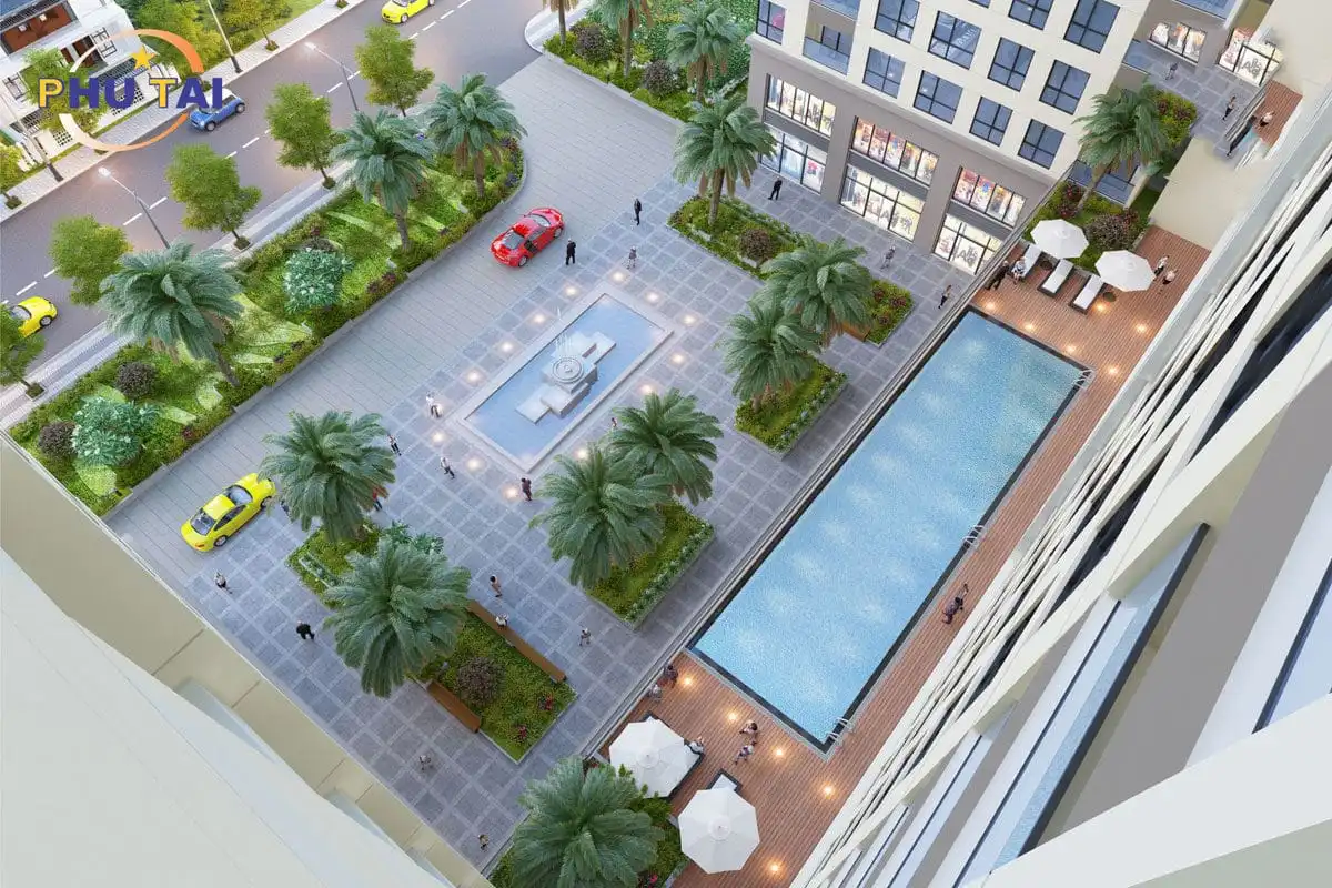 PHÚ TÀI RESIDENCE QUY NHƠN 4 Hồ bơi Dự án Căn hộ Chung cư Phú Tài Residence
