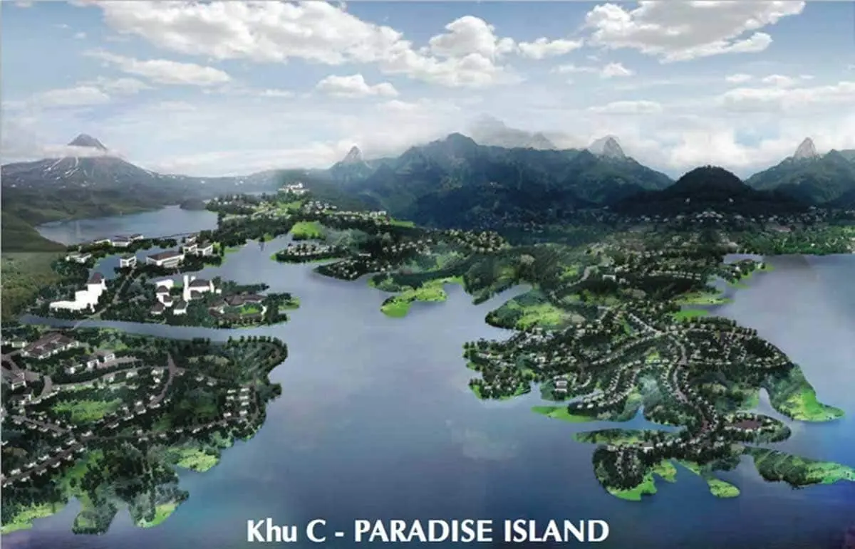 KHU ĐÔ THỊ NAM ĐÀ LẠT 4 Khu C Paradise Island Khu đô thị Nam Đà Lạt