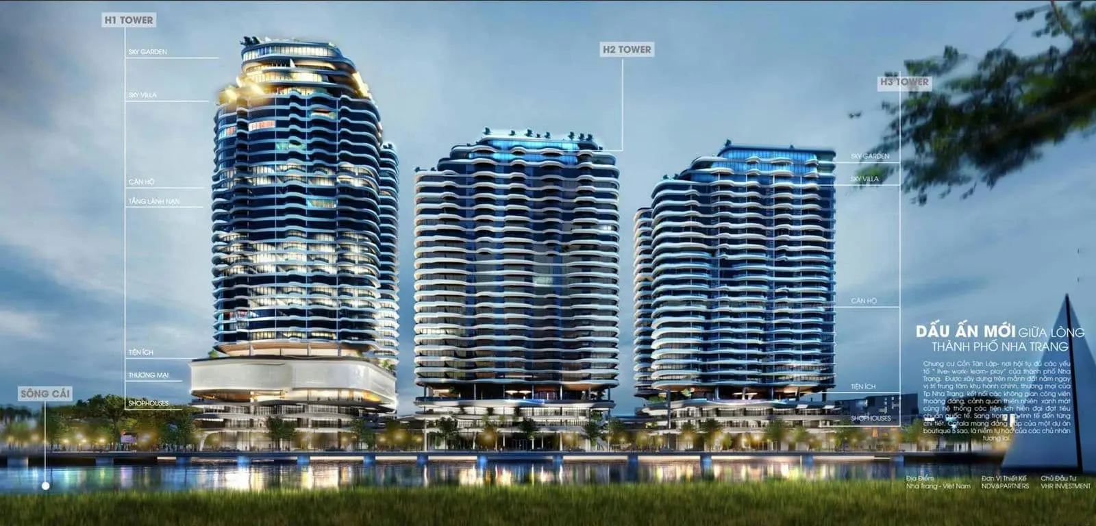 The Aston Luxury Residence Nha Trang 2 Phối cảnh Dự án Căn hộ The Aston Luxury Residence Nha Trang