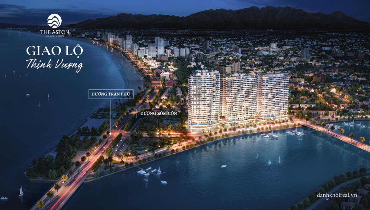 Dự án The Aston Luxury Residence ngay Giao lộ Vàng Nha Trang 