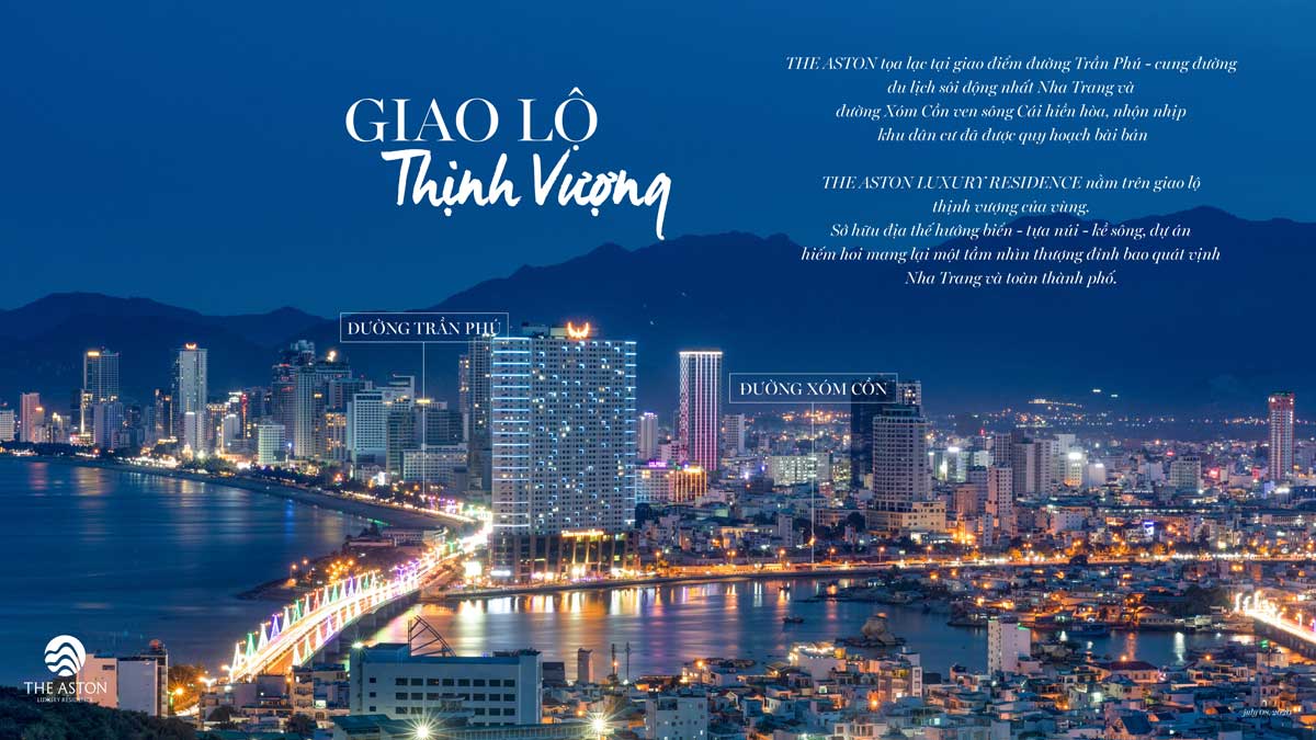 The Aston Luxury Residence ngay giao lộ thịnh vượng bên Vịnh Nha Trang